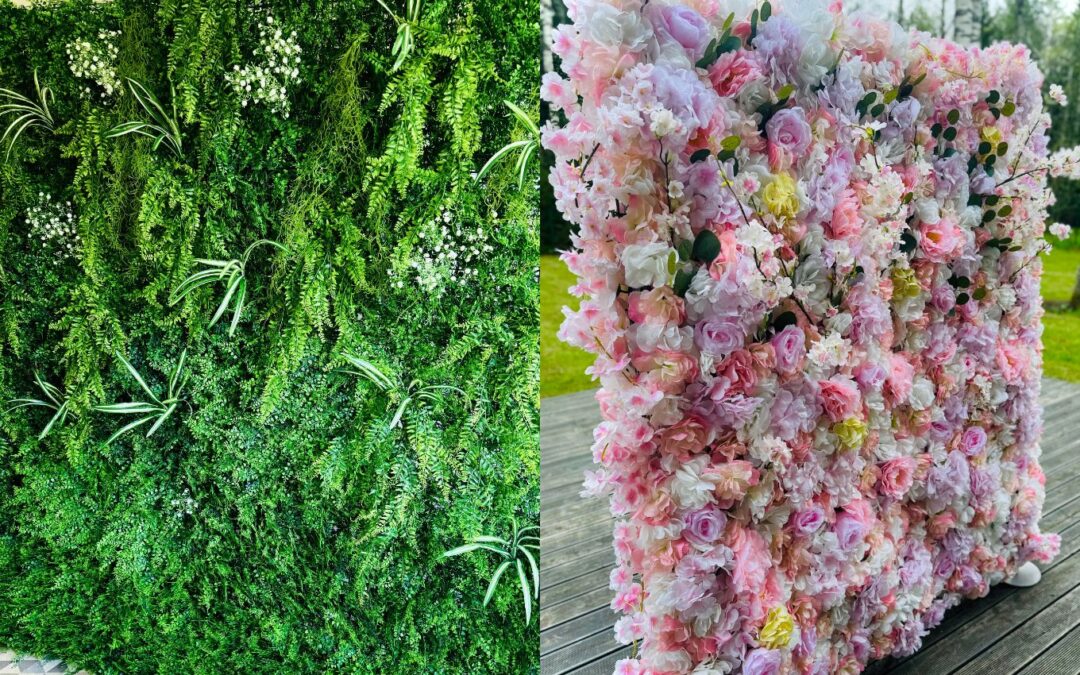 UUS TEENUS! Nüüd võimalik rentida rohe- ja roosiseinasid